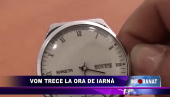 Vom trece la ora de iarnă