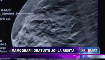 Mamografii gratuite joi la Reșița