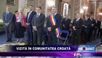 Vizită în comunitatea croată