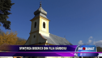 Sfințirea bisericii din Filia Bărbosu