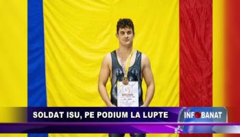 Soldat ISU, pe podium la lupte