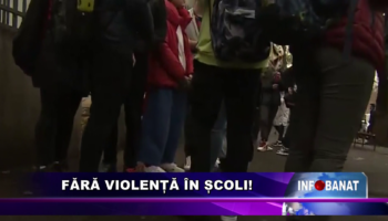 Fără violență în școli