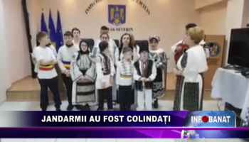 Jandarmii au fost colindați