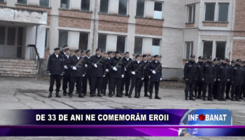 De 33 de ani ne comemorăm eroii