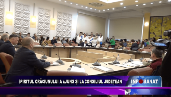 Spiritul Crăciunului a ajuns și la Consiliul Județean