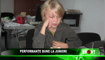 Performanțe bune la juniori