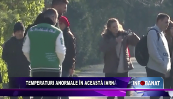 Temperaturi anormale în această iarnă