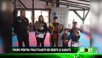 Premii pentru practicanții de kempo și karate