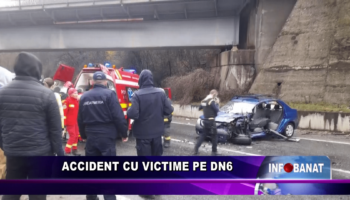 Accident cu victime pe DN6