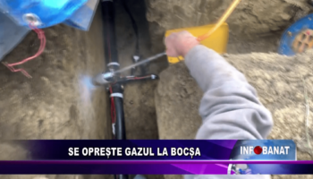 Se oprește gazul la Bocșa