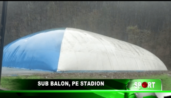 Sub balon, pe stadion