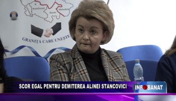 Scor egal pentru demiterea Alinei Stancovici