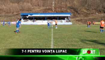 7-1 pentru Voința Lupac