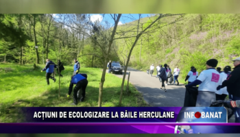 Acțiuni de ecologizare la Băile Herculane