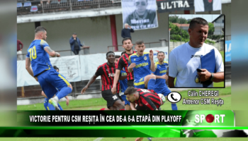 Victorie pentru CSM Reșița în cea de a 6-a etapa din playoff