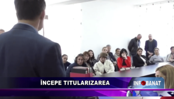 Începe titularizarea