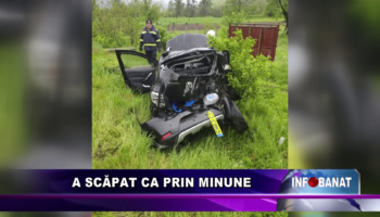 A scăpat ca prin minune