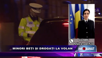 Minori beți și drogați la volan