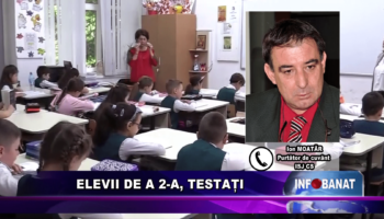 Elevii de a 2-a, testați