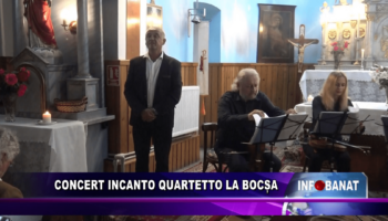 Concert Incanto Quartetto la Bocșa