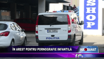 În arest pentru pornografie infantilă