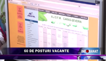 60 de posturi vacante