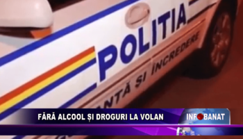 Fără alcool și droguri la volan