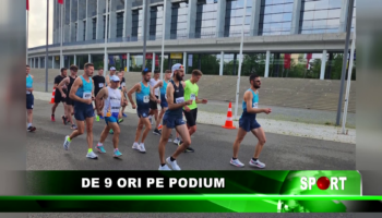 De 9 ori pe podium