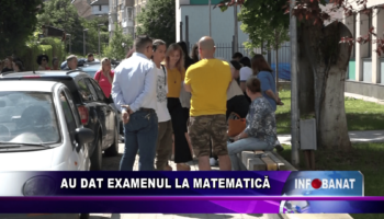 Au dat examenul la matematică