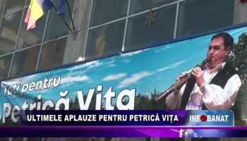 Ultimele aplauze pentru Petrică Vița