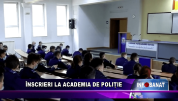 Înscrieri la Academia de Poliție