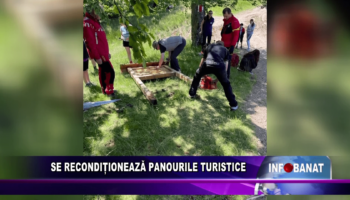 Se recondiționează panourile turistice