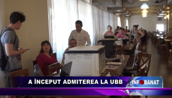 A început admiterea la UBB