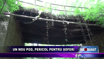 Un nou pod, pericol pentru șoferi