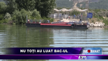 Nu toți au luat bac-ul