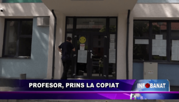 Profesor, prins la copiat