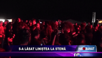 S-a lăsat liniștea la stemă