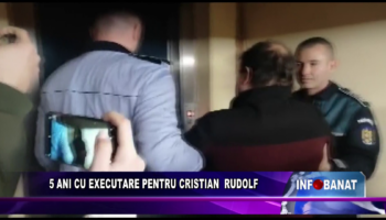 5 ani cu executare pentru Cristian Rudolf