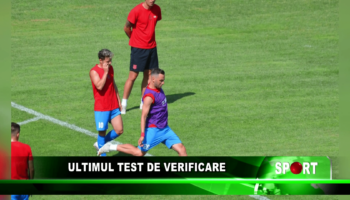 Ultimul test de verificare