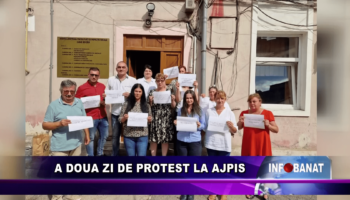 A doua zi de protest la AJPIS