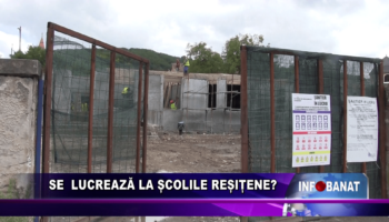 Se lucrează la școlile reșițene?