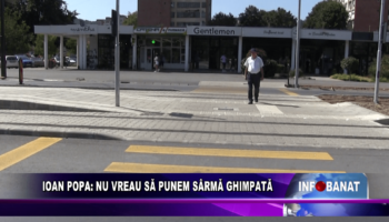 Ioan Popa: nu vreau să punem sârmă ghimpată