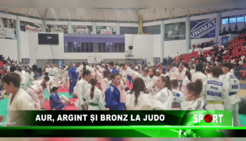 Aur, argint și bronz la judo