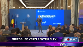 Microbuze verzi pentru elevi