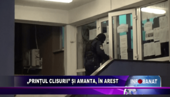 „Prințul Clisurii” și amanta, în arest