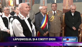 Lăpușnicelul și-a cinstit eroii