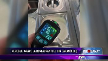 Nereguli grave la restaurantele din Caransebeș