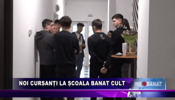 Noi cursanți la Școala Banat Cult