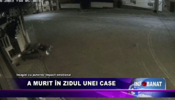 A murit în zidul unei case