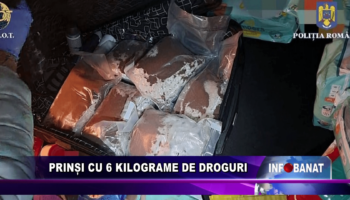 Prinși cu 6 kilograme de droguri